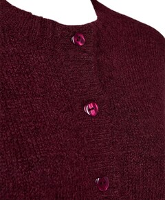 Dames vest bordeaux