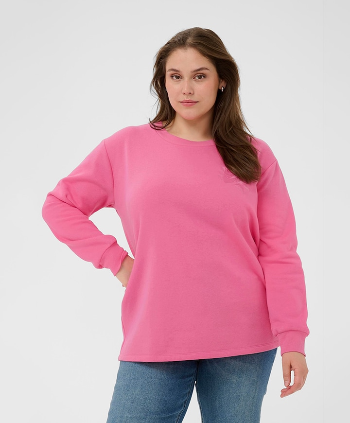 Dames sweater roze