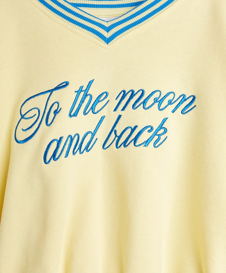 Meisjes sweater geel