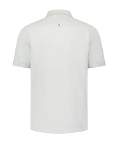 Heren overhemd korte mouw groen