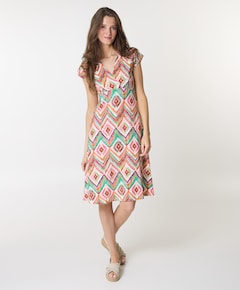 Dames jurk multicolor
