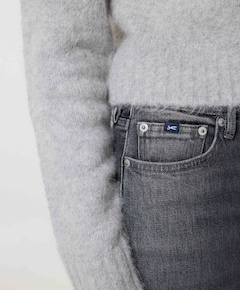 MIKU C STRATUS dames jeans grijs