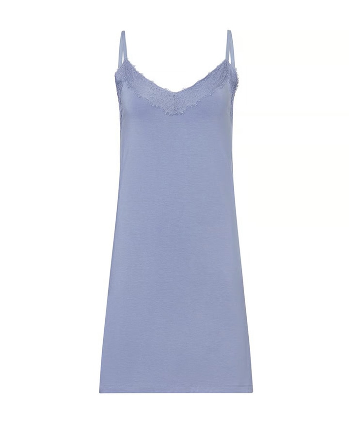 Dames nachthemd blauw