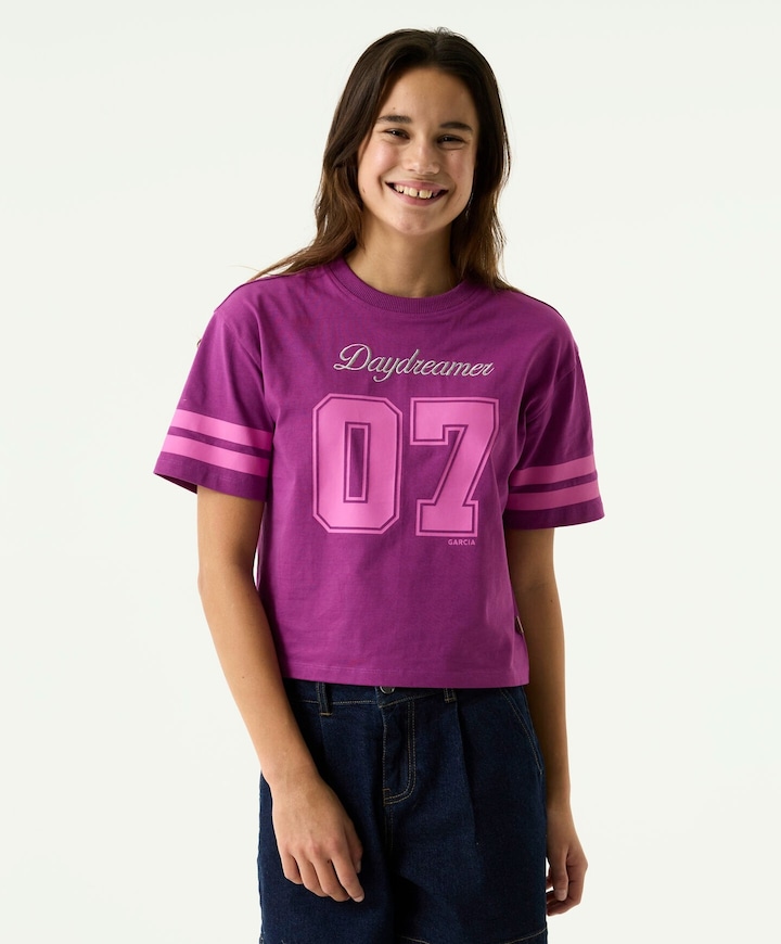 Meisjes T-shirt roze