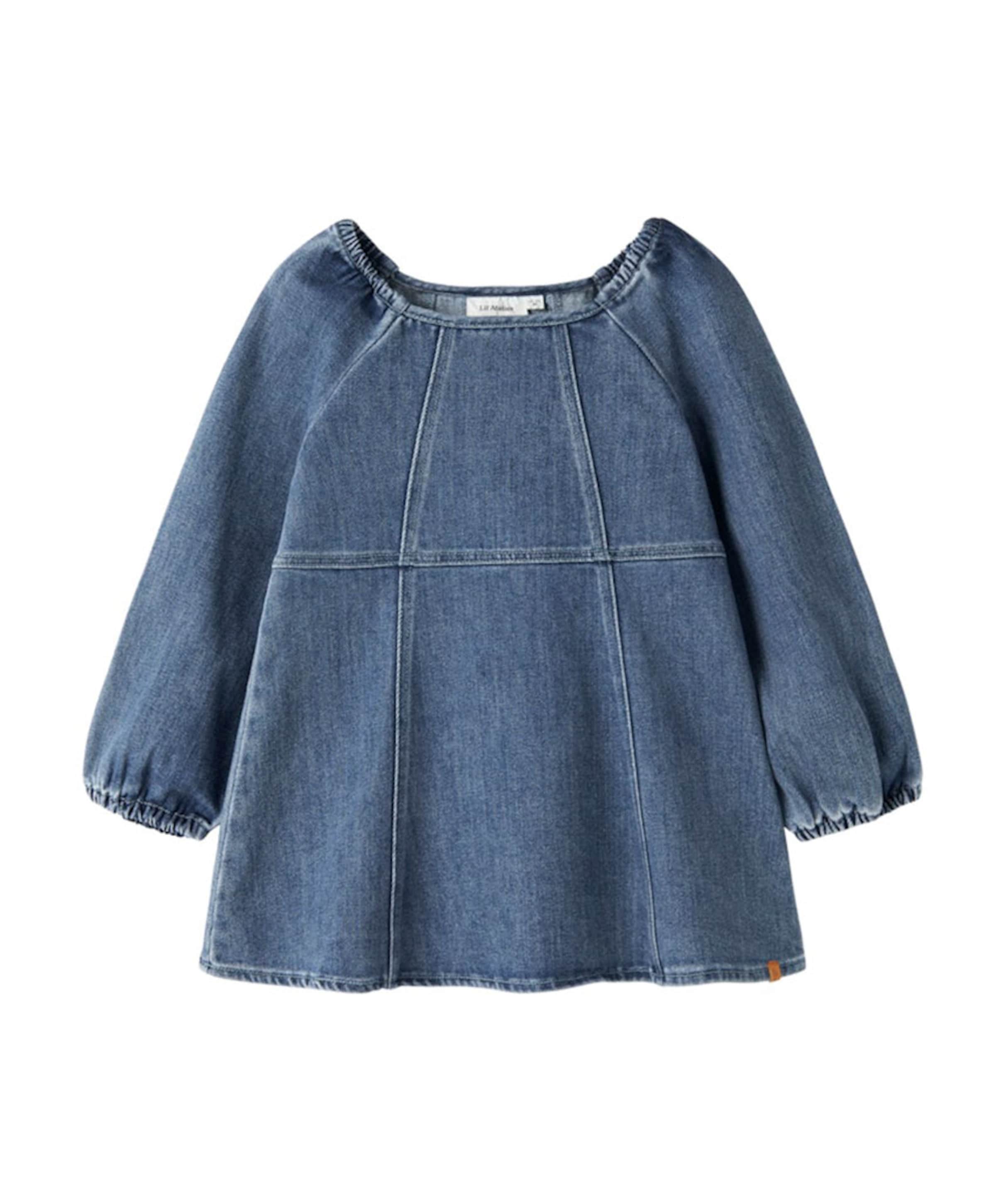 Meisjes jurk blauw