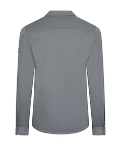 Heren overshirt grijs