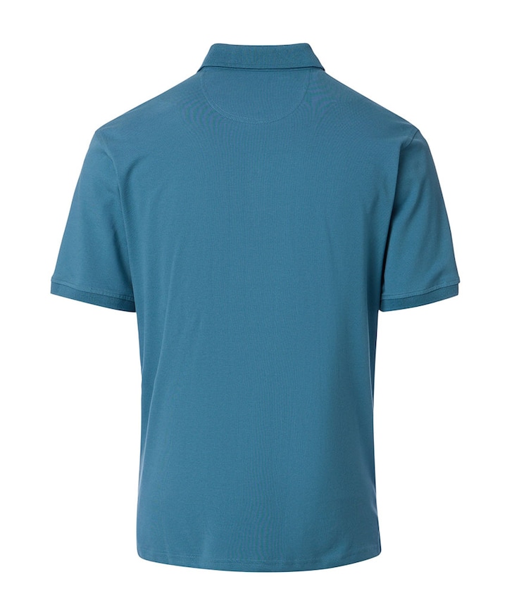 Heren polo blauw