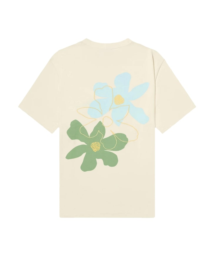 Heren T-shirt ecru