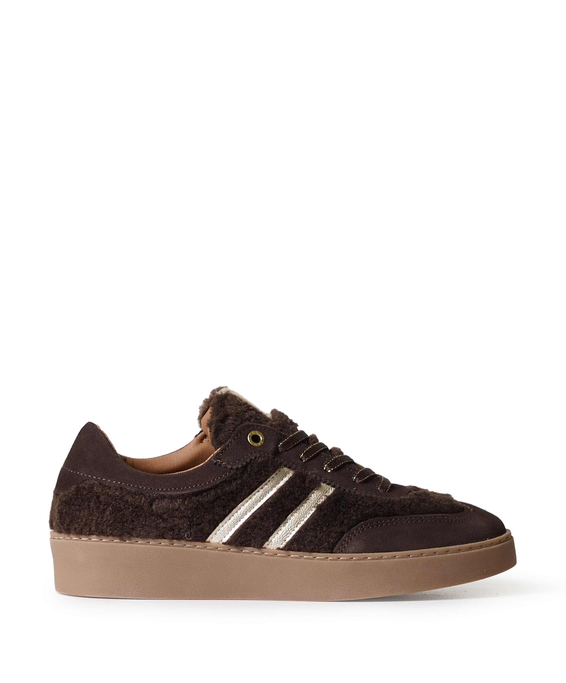 dames sneakers bruin