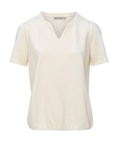 Dames t-shirt ecru
