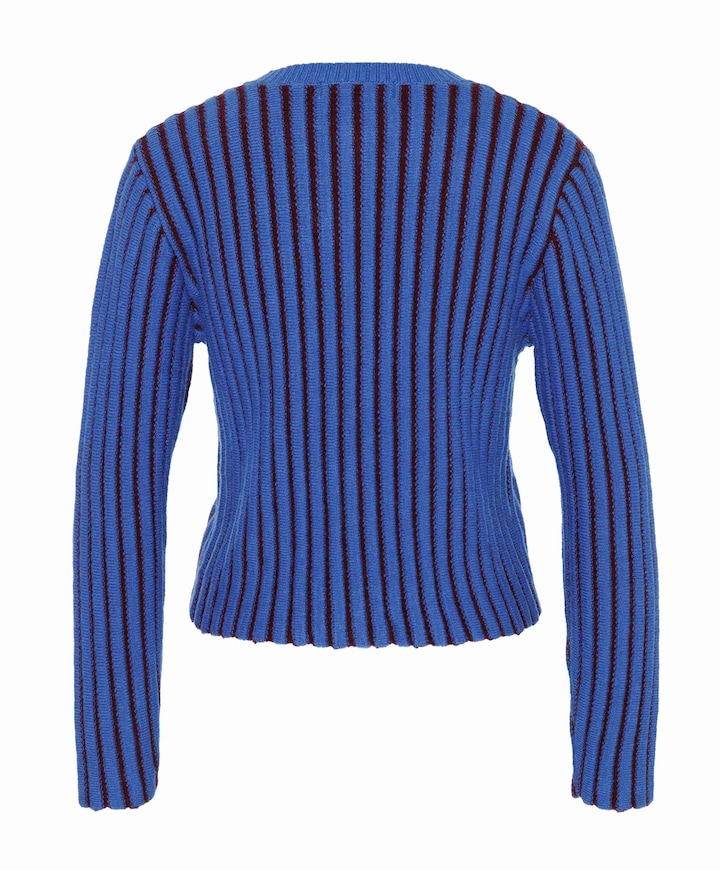 Dames vest blauw