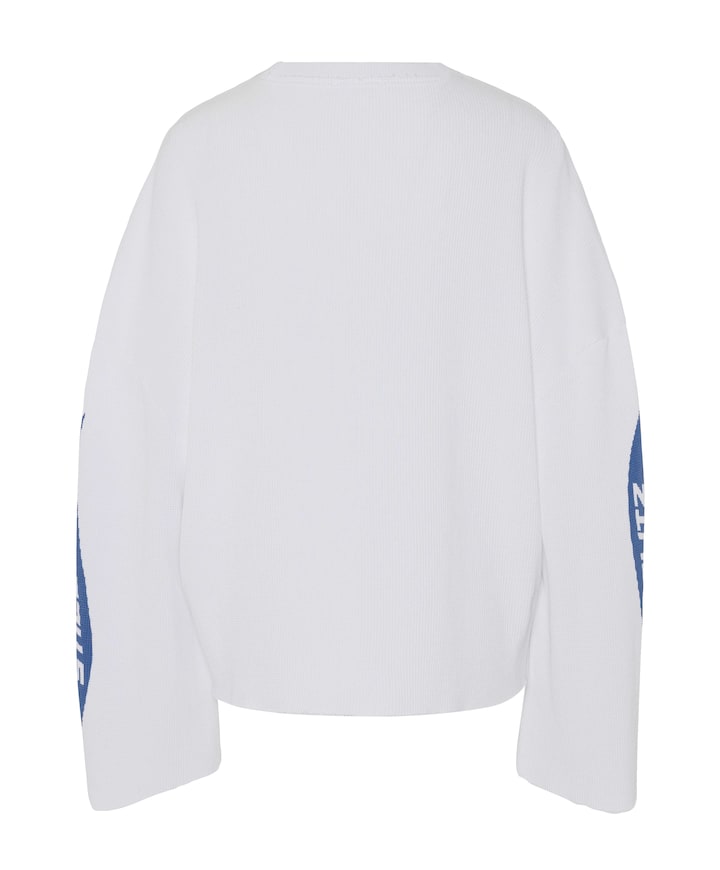 Dames longsleeve wit