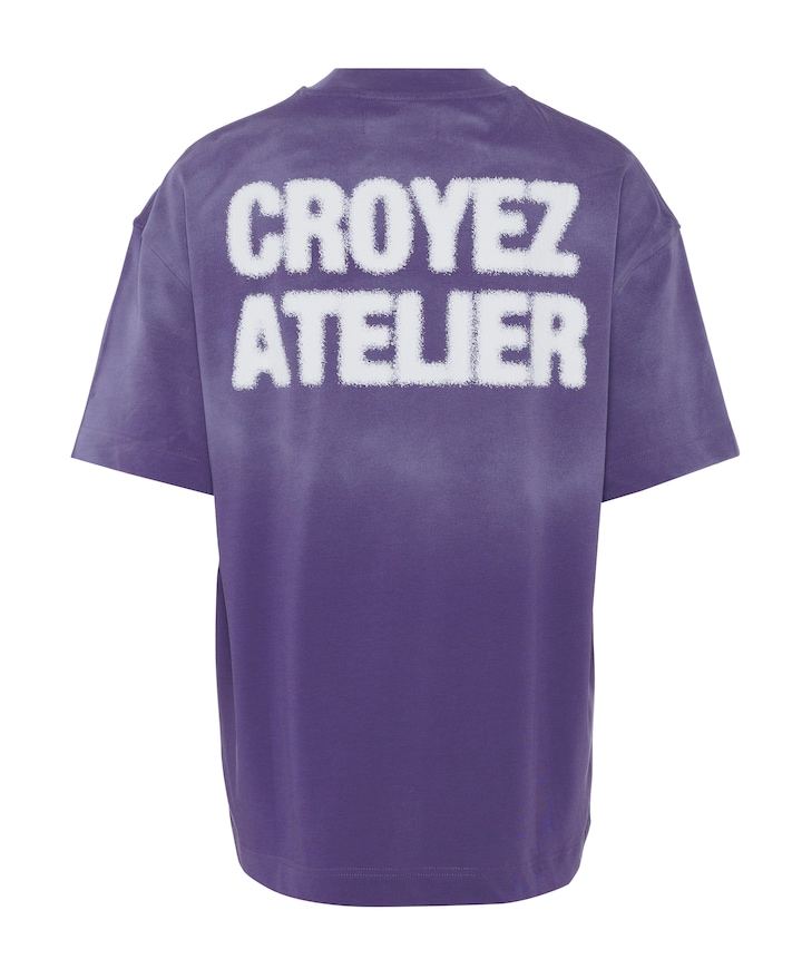 Heren T-shirt paars