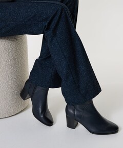 Women enkellaarzen blauw