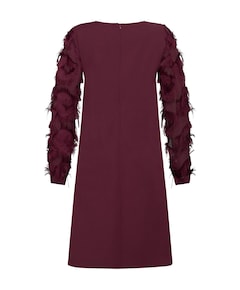 Dames jurk bordeaux