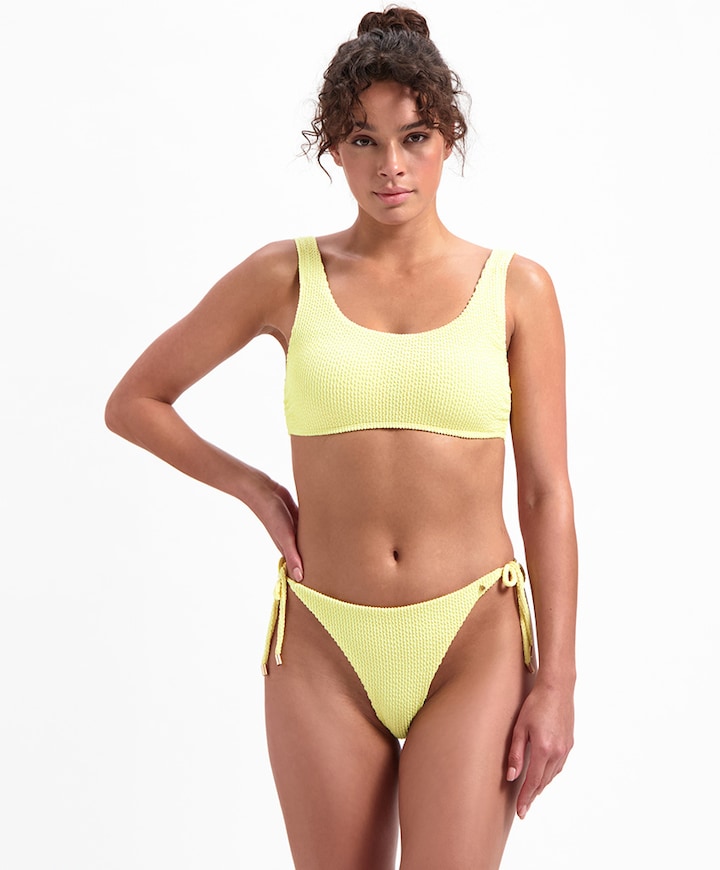 Bikinitop geel