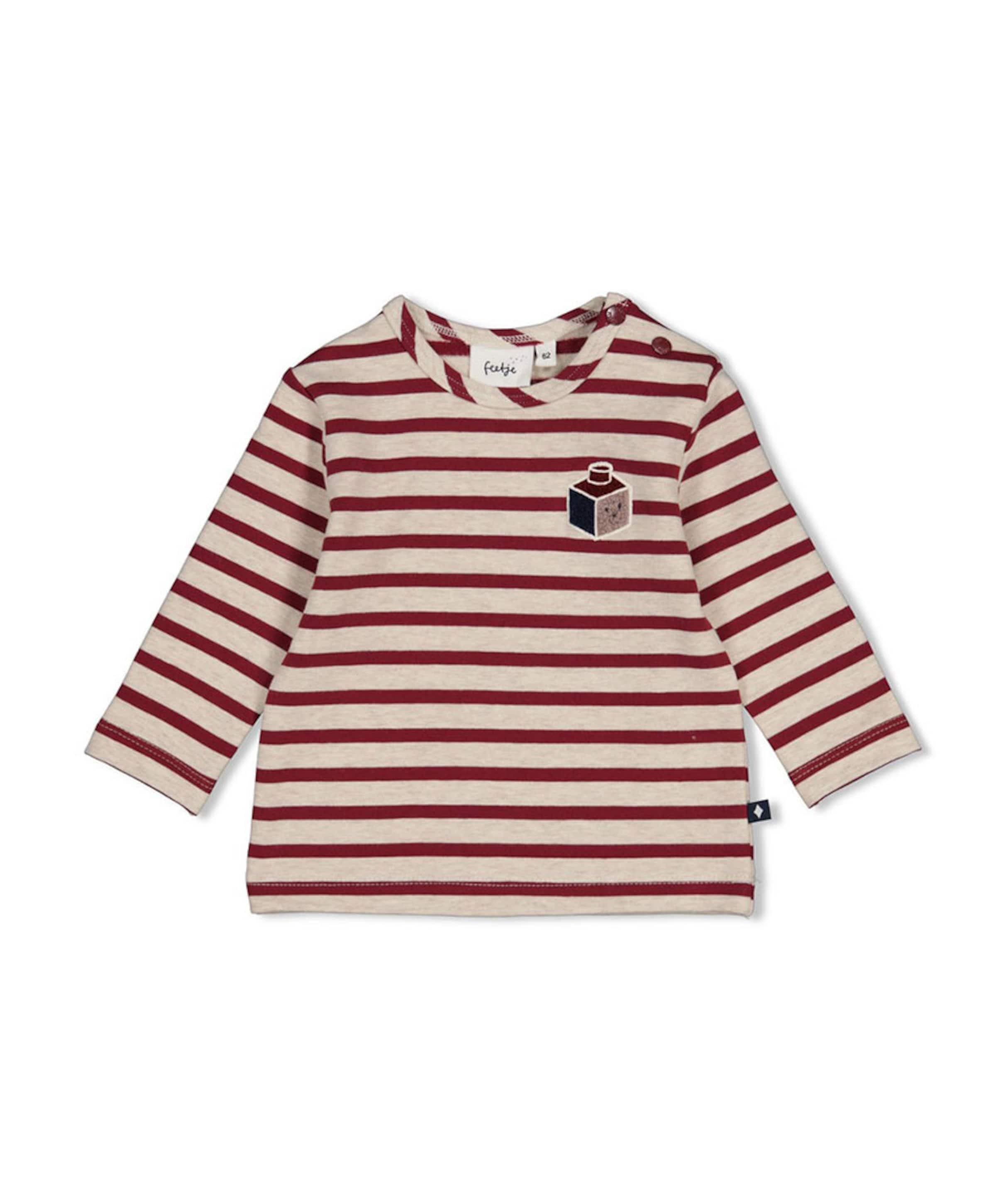 Jongens longsleeve bordeaux