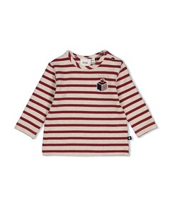 Jongens longsleeve bordeaux
