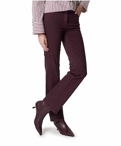 MbF Straight dames broek bordeaux
