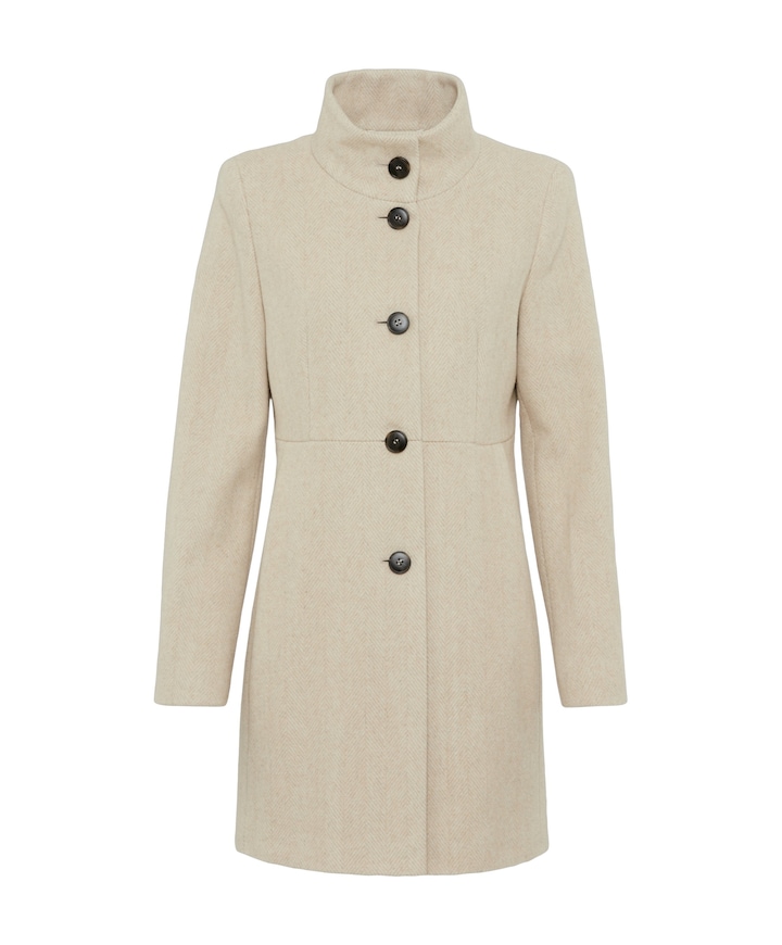 Dames jas beige