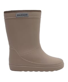 Thermo Boots Solid uniseks regenlaarzen bruin