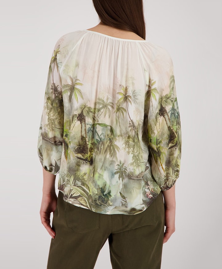 Dames blouse groen