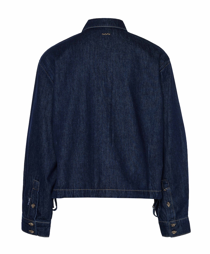 Dames blouse blauw
