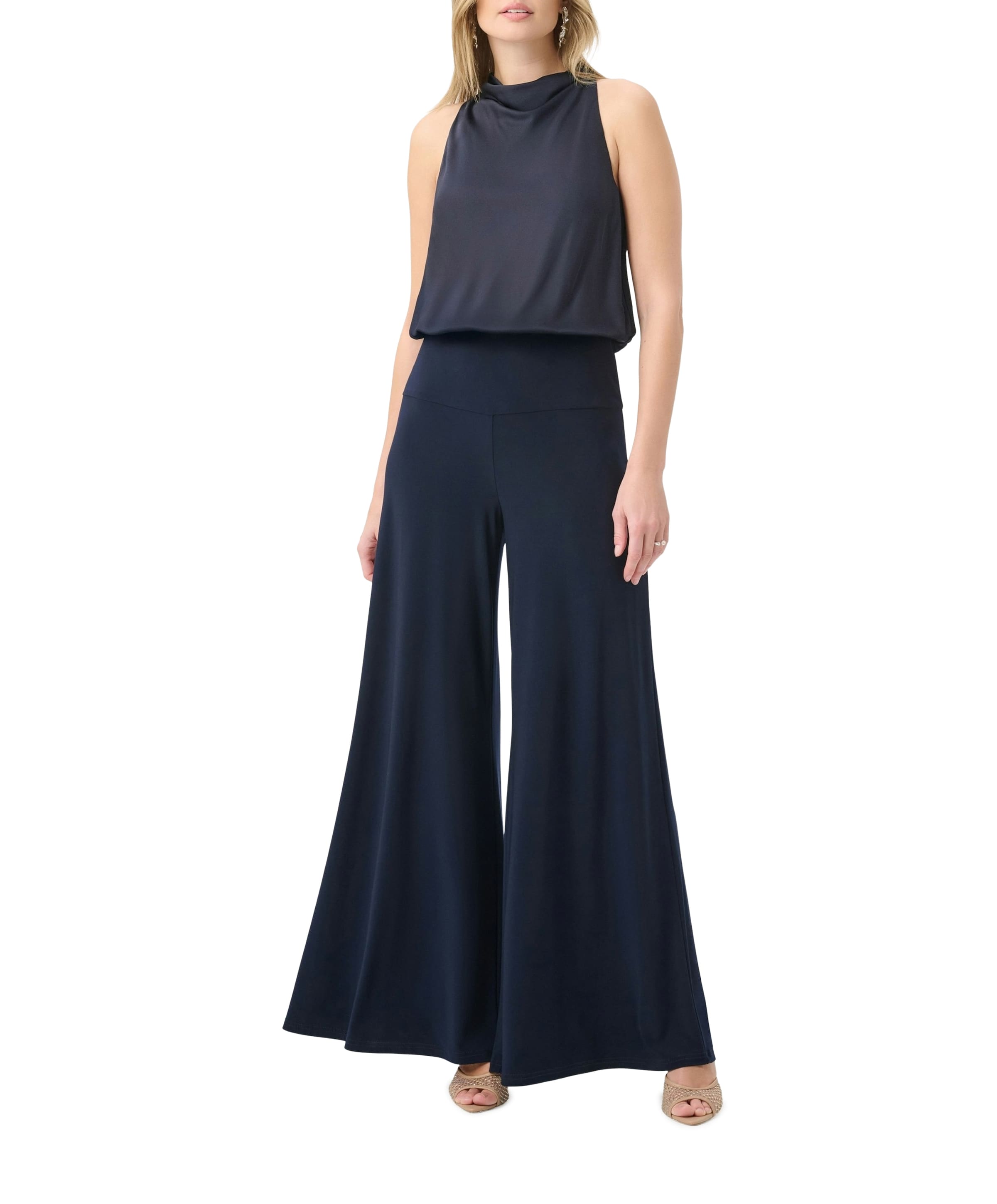 dames jumpsuit blauw