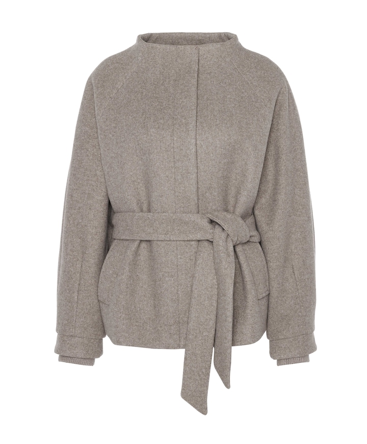 Dames jas beige