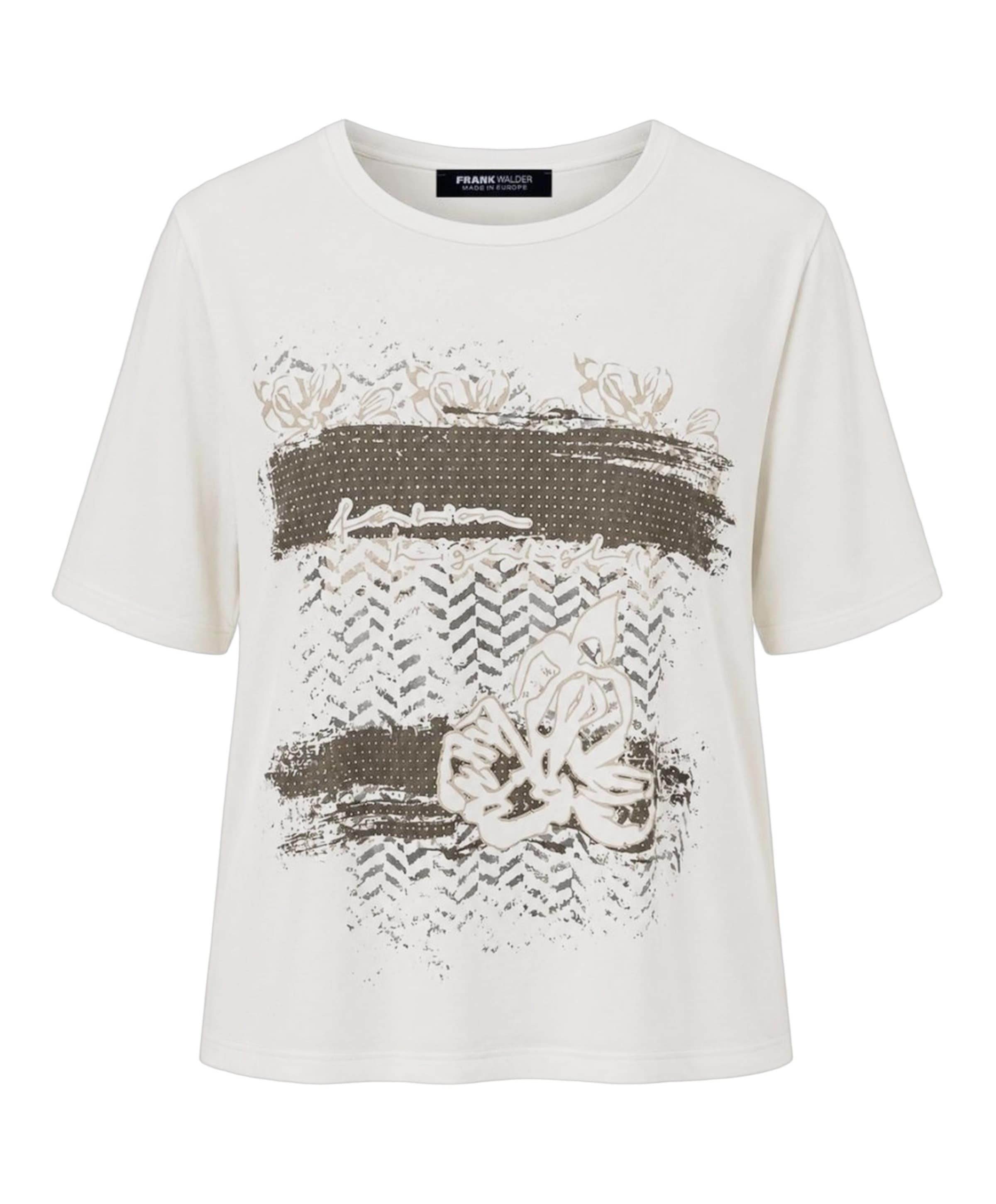 Dames T-shirt beige