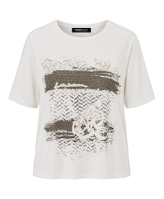 Dames T-shirt beige