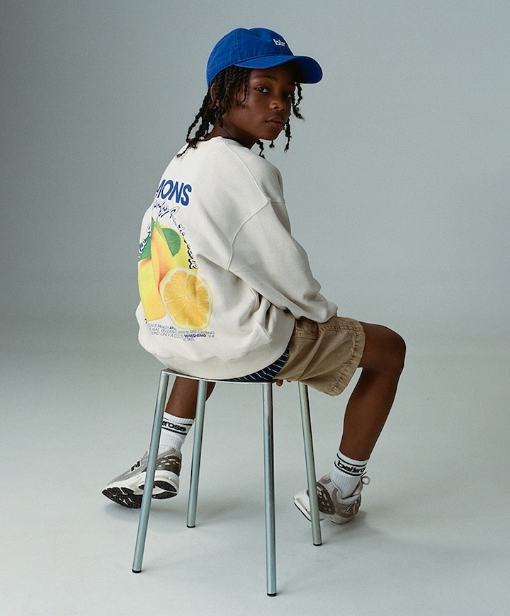 Jongens sweater ecru