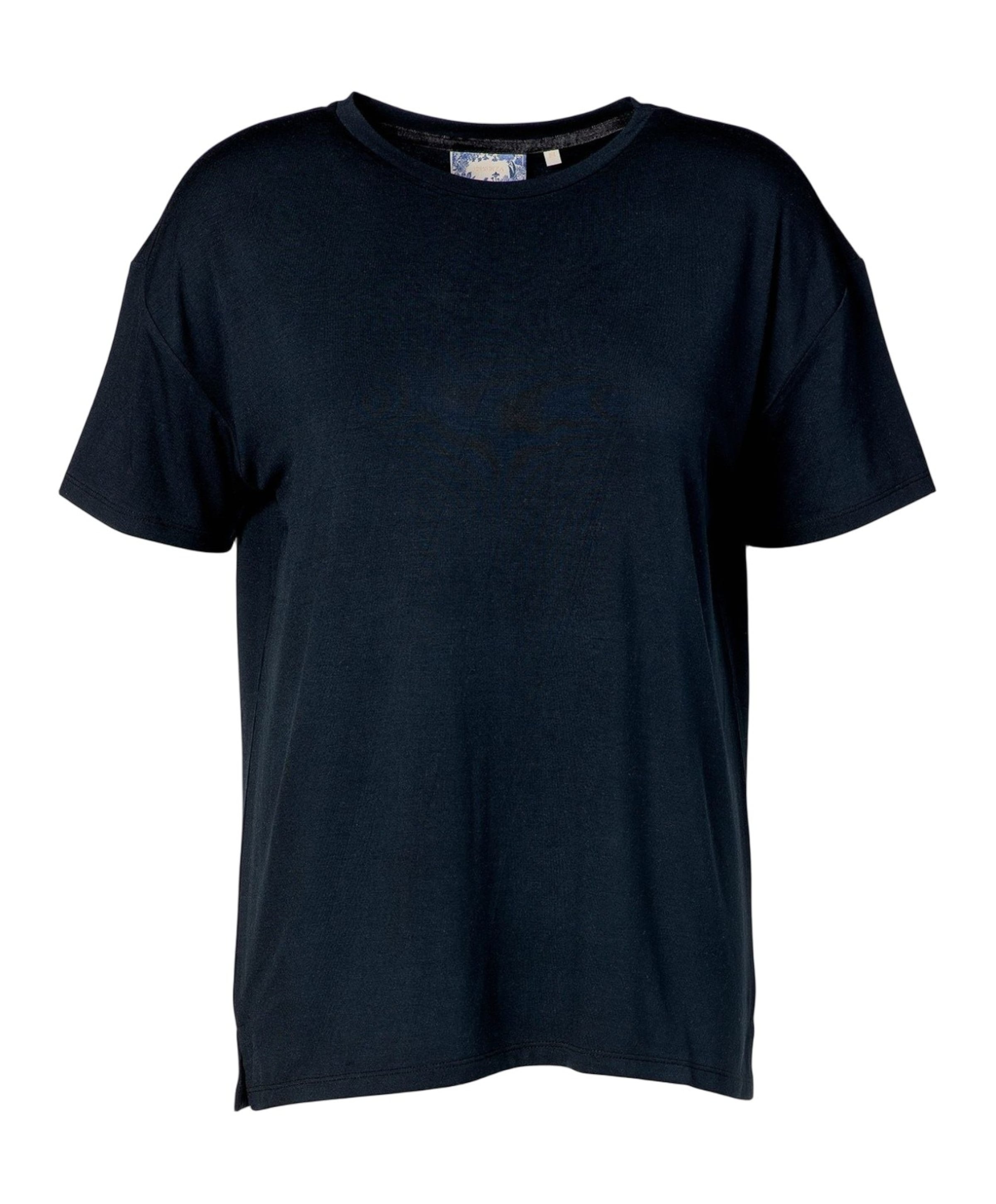 Dames pyjamatop blauw