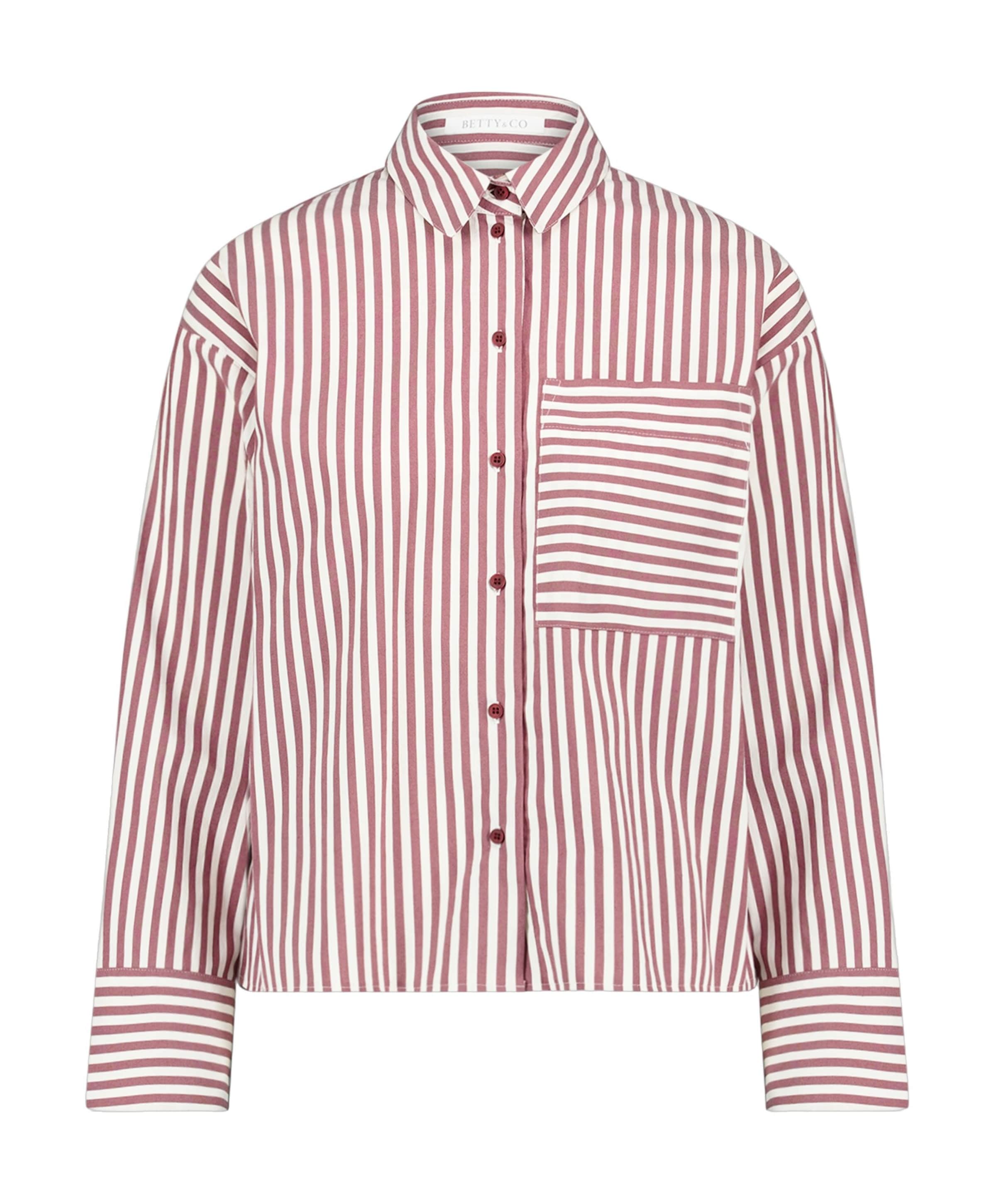 Dames blouse bordeaux