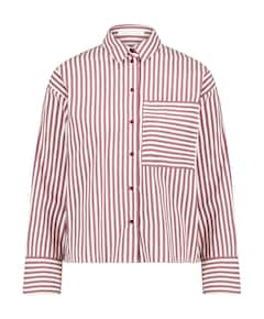 Dames blouse bordeaux