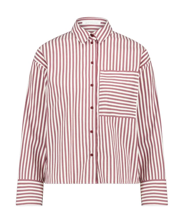 Dames blouse bordeaux