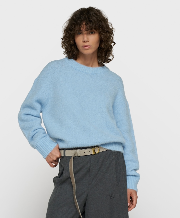 Dames trui blauw