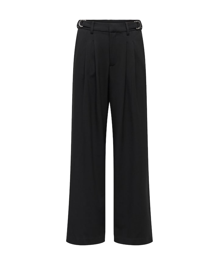 KOGMAVIS HW STRAP WIDE TLR meisjes broek zwart
