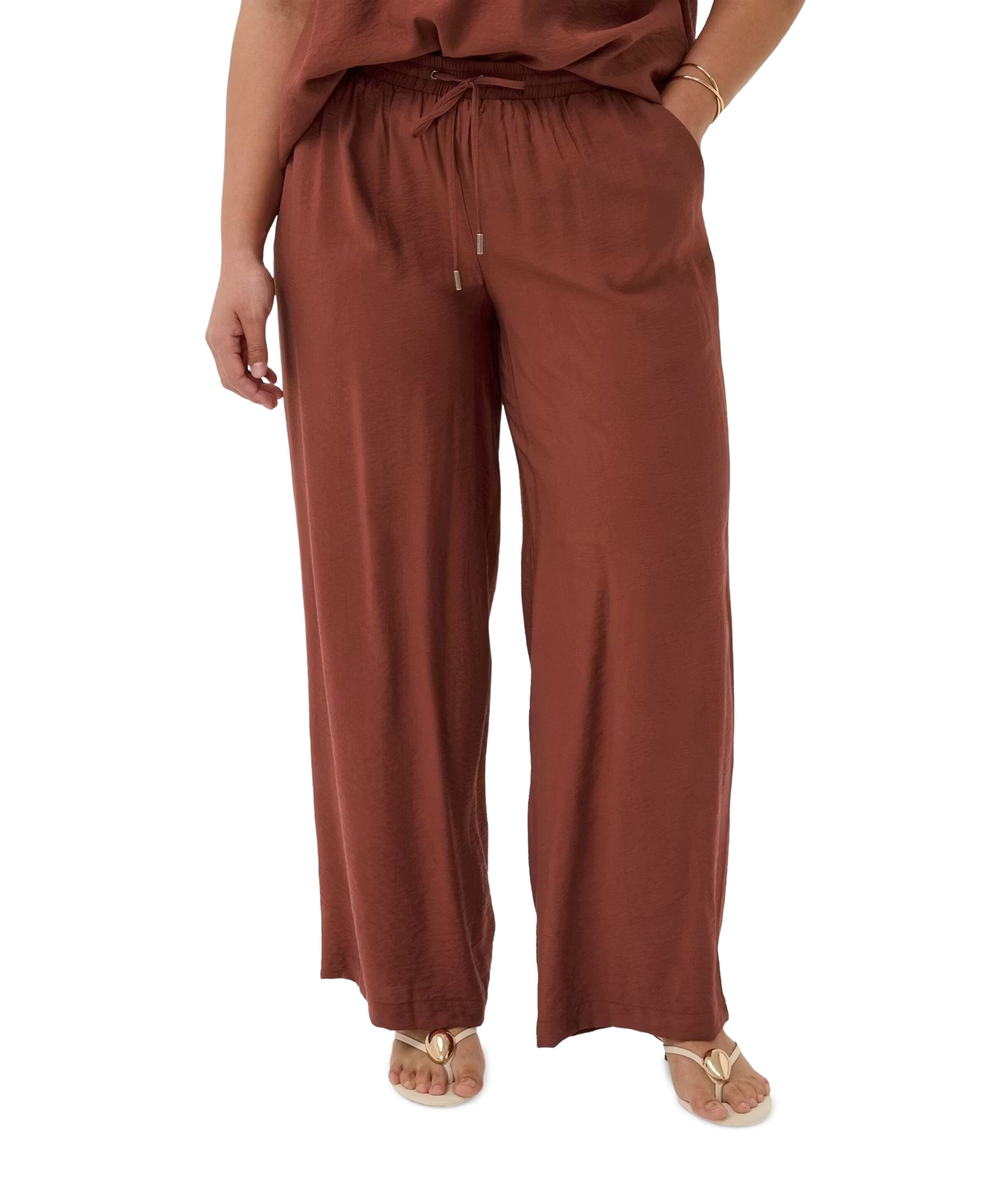 KCemilia dames broek bruin