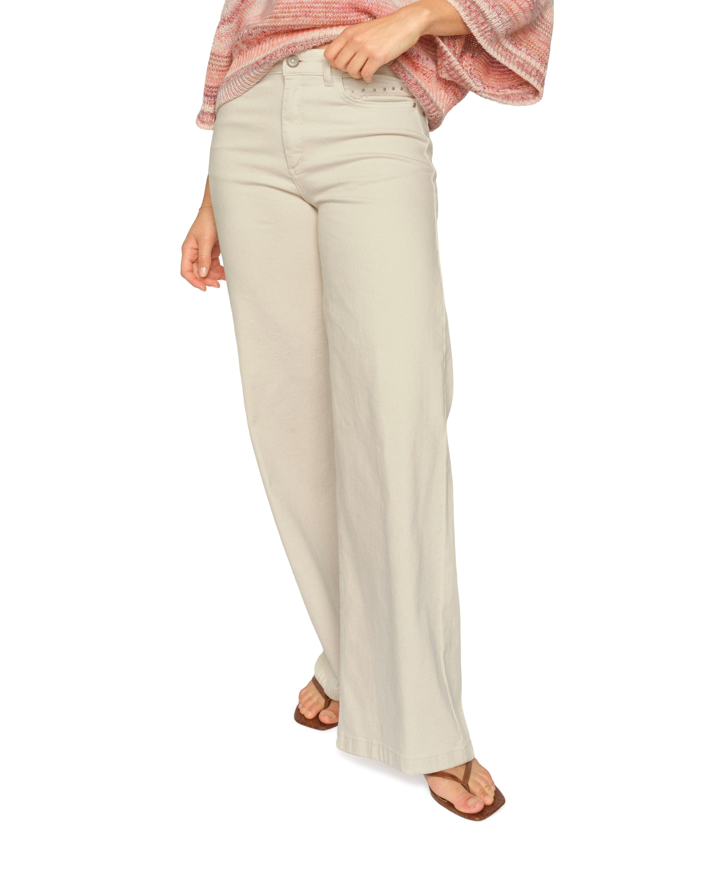 MMColette Fringe dames jeans beige