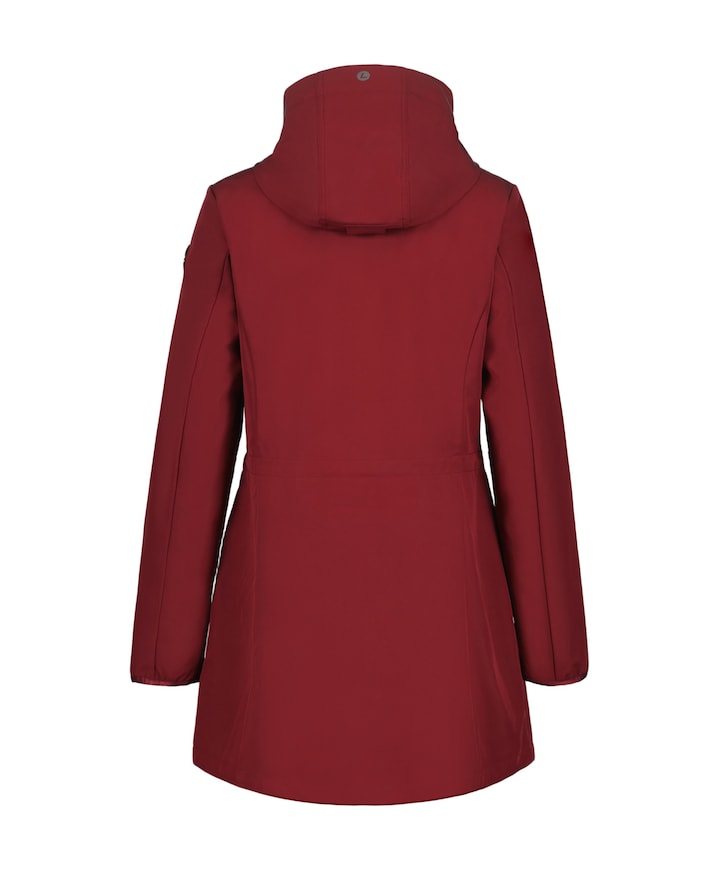 Dames jas bordeaux