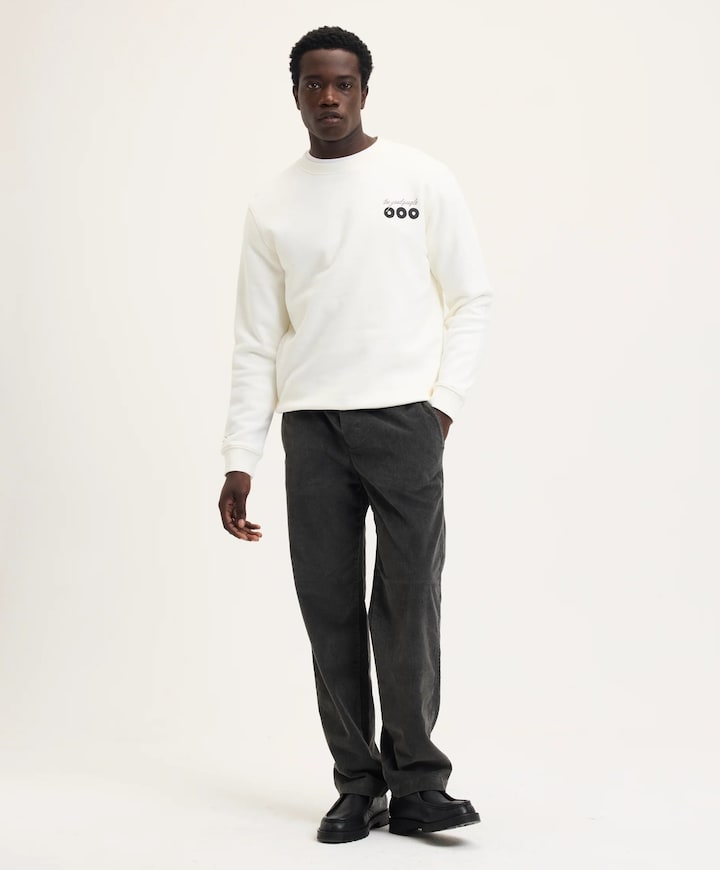Heren sweater ecru