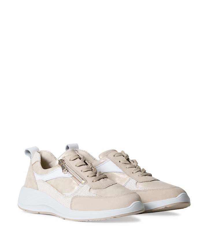 Kalea dames sneakers beige