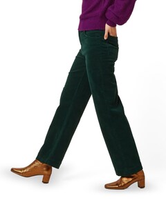 Bob Corduroy dames broek groen