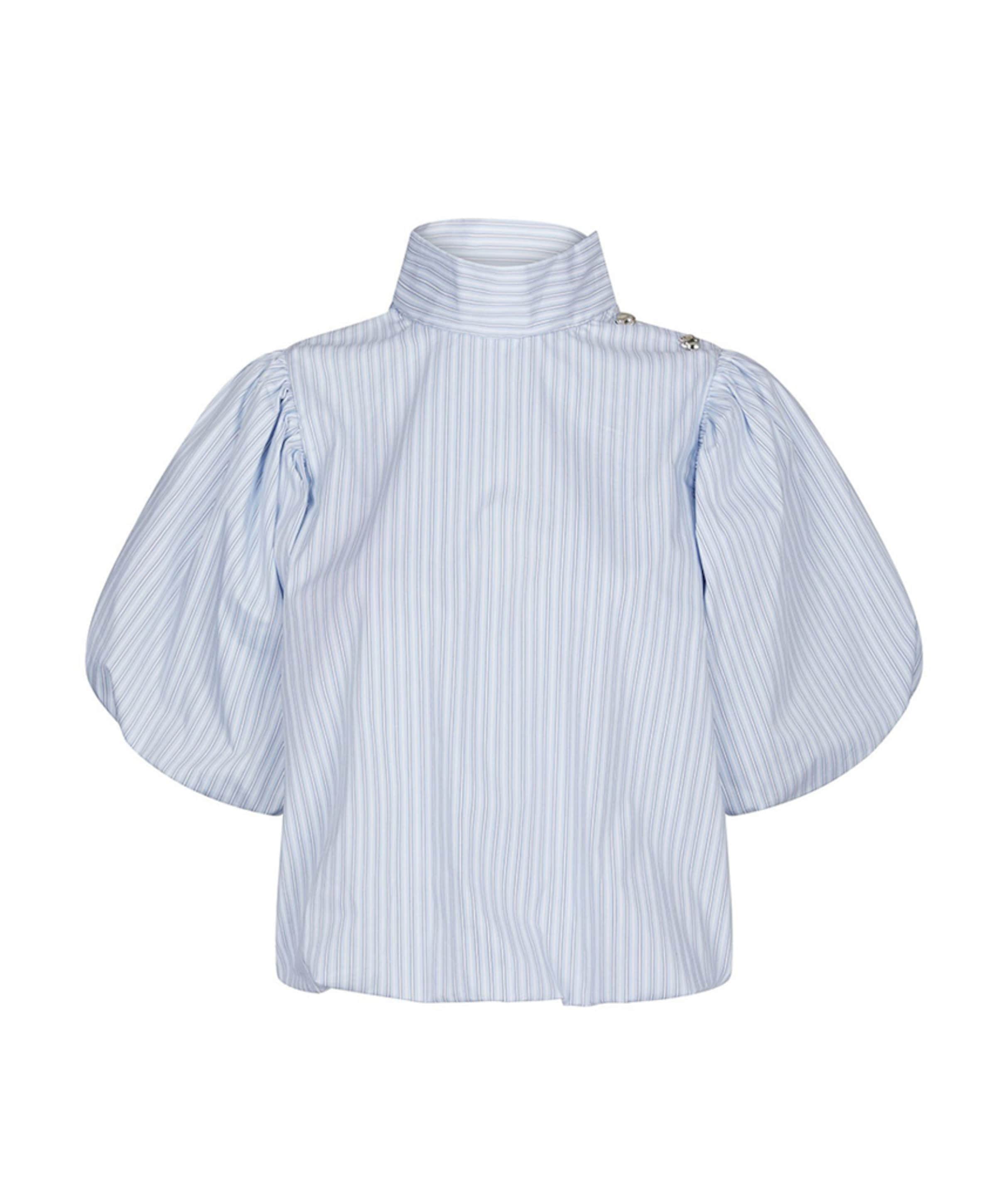 Dames blouse blauw