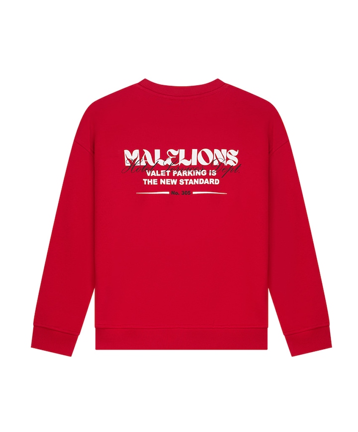 Jongens sweater rood