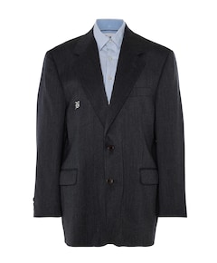 Dames blazer grijs
