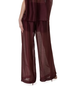 dames pantalon bordeaux