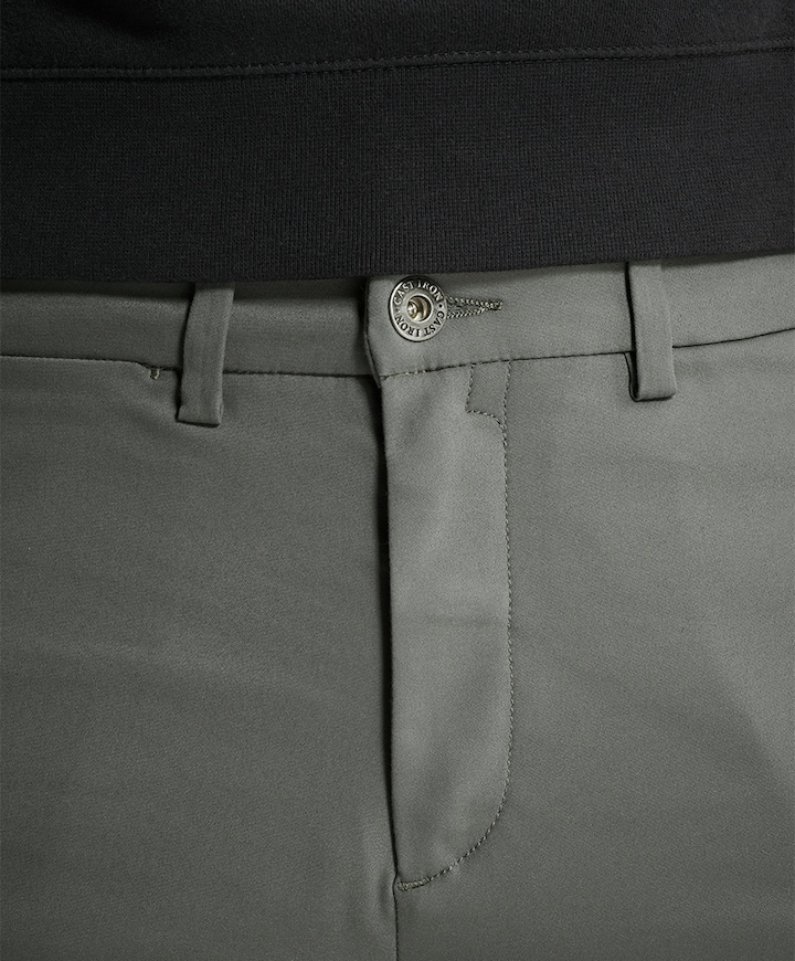 RISER CHINO STRETCH heren broek grijs
