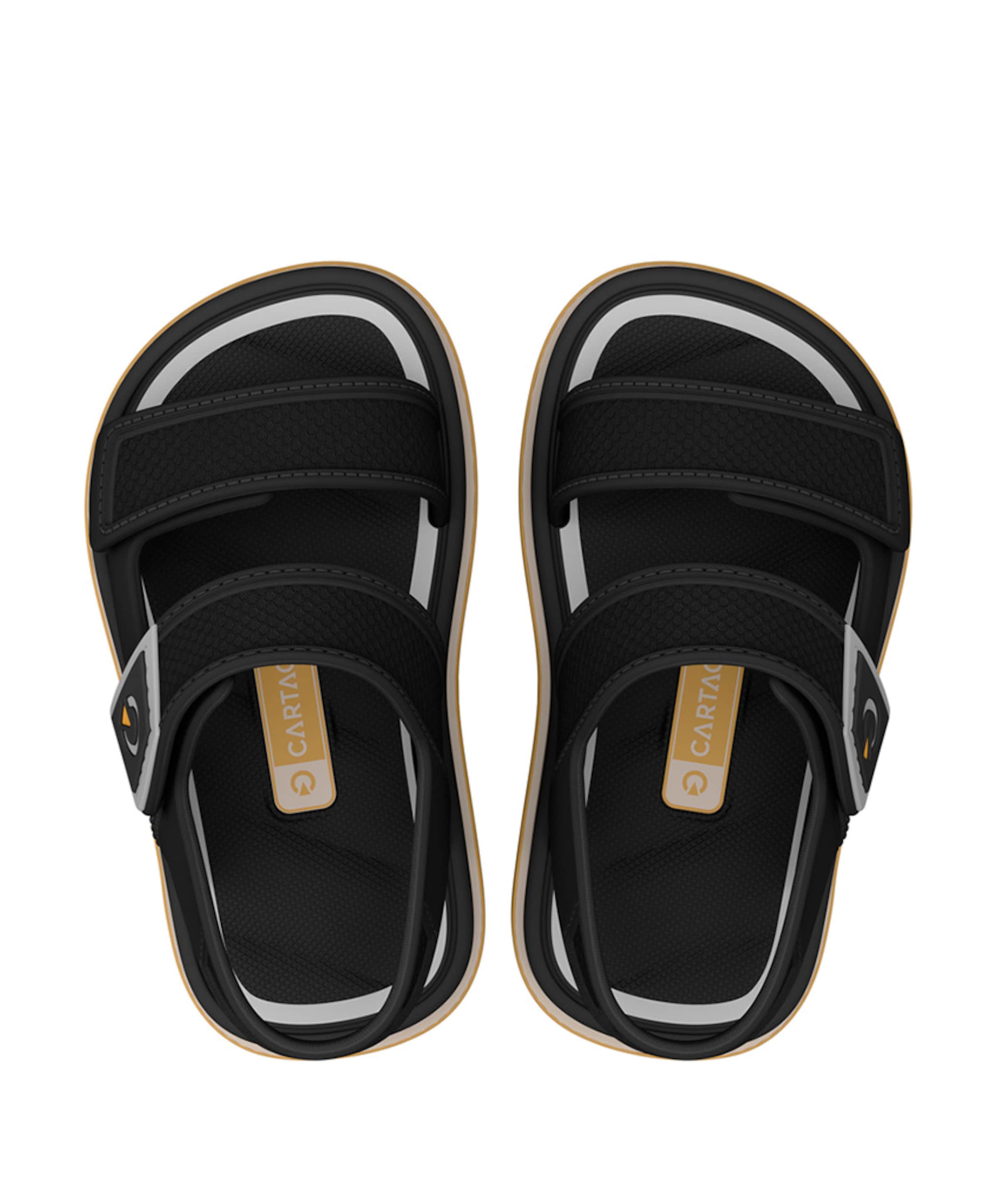 Cartago Malaga Baby jongens slippers zwart